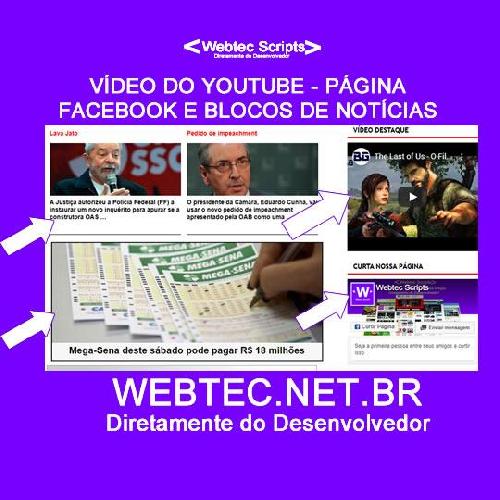 Webtec News 10 - Tema Wordpress - Portal de Notícias